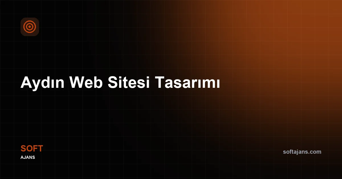 Aydın Web Sitesi Tasarımı