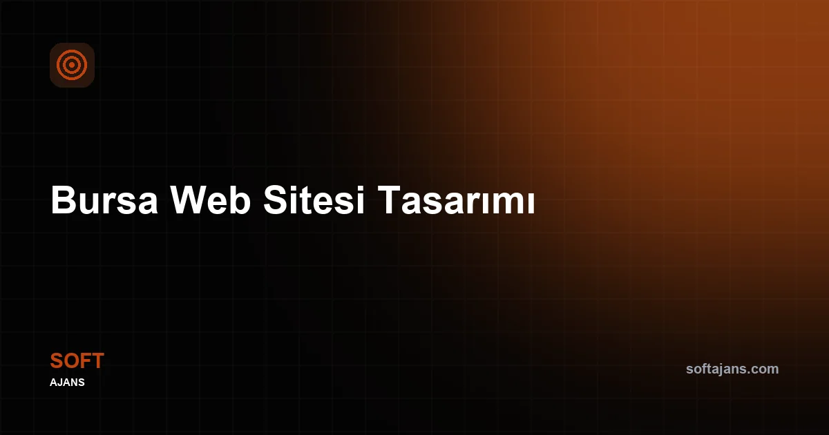 Bursa Web Sitesi Tasarımı