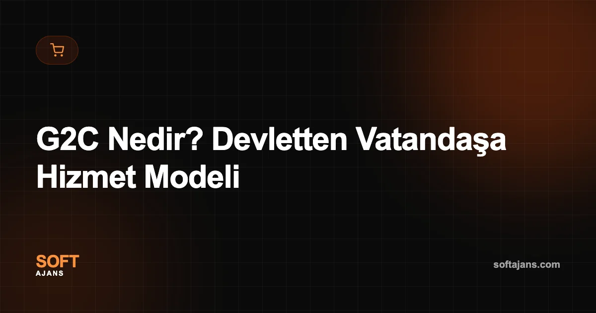 G2C Nedir? Devletten Vatandaşa Hizmet Modeli