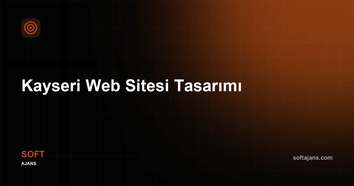Kayseri Web Sitesi Tasarımı