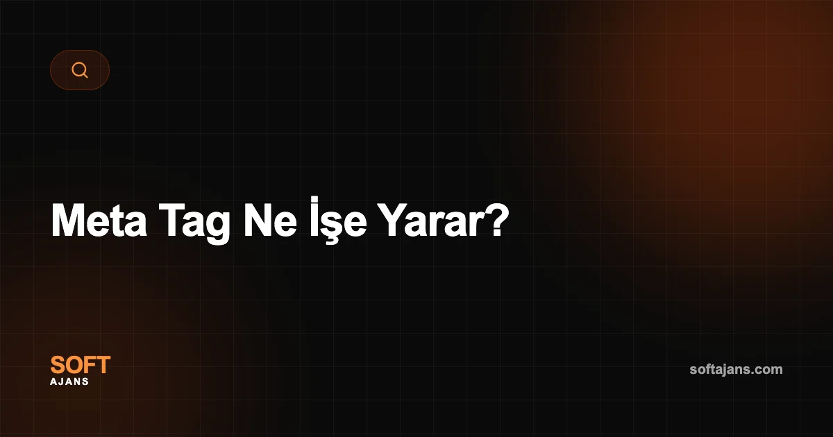 Meta Tag Ne İşe Yarar?