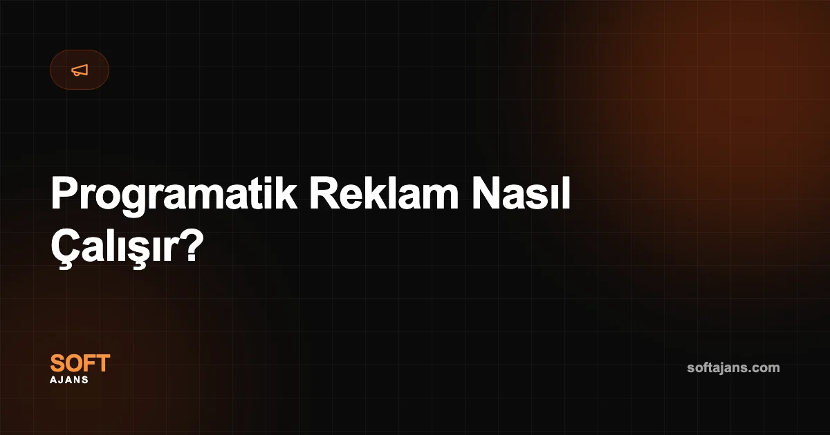 Programatik Reklam Nasıl Çalışır?