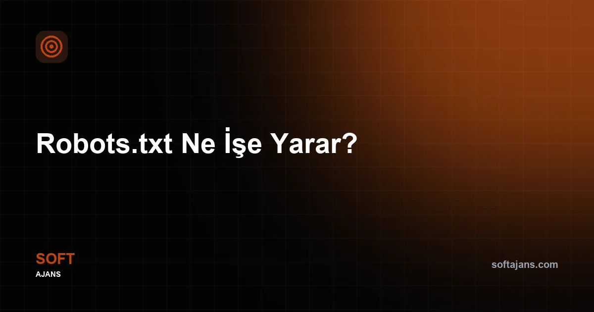Robots.txt nedir