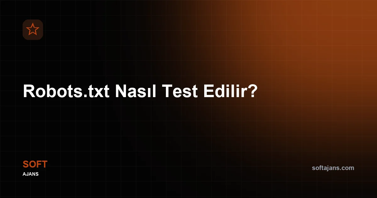 Robots.txt nasıl test edilir