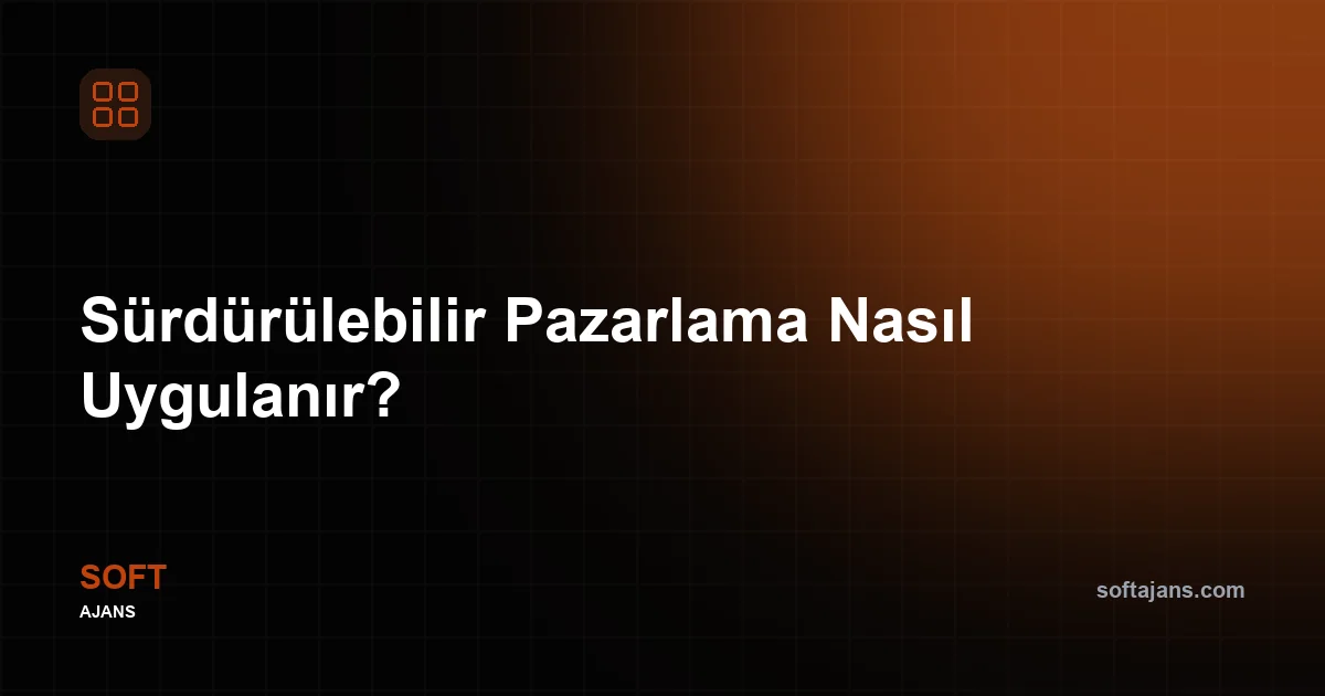 Sürdürülebilir e-ticaret ve pazarlama nedir